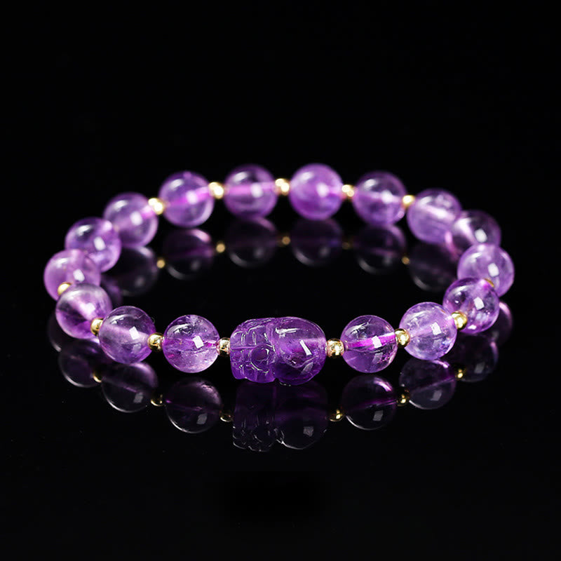 Mythstone Various Crystal PIXIU Pink Crystal Warmth Bracelet