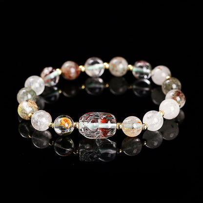 Mythstone Various Crystal PIXIU Pink Crystal Warmth Bracelet