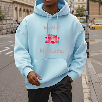 Mythstone No Mud No Lotus Fleece Lined Hoodie