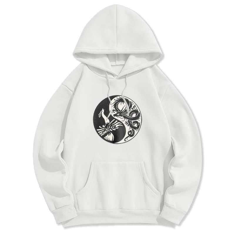 Mythstone Phoenix Yin Yang Fleece Lined Hoodie