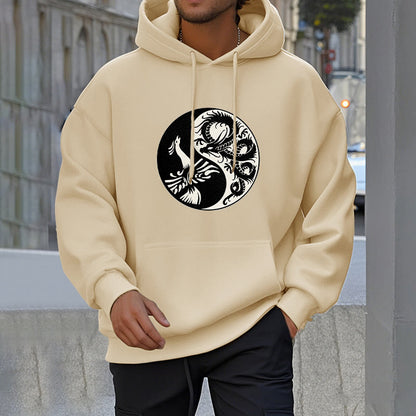 Mythstone Phoenix Yin Yang Fleece Lined Hoodie