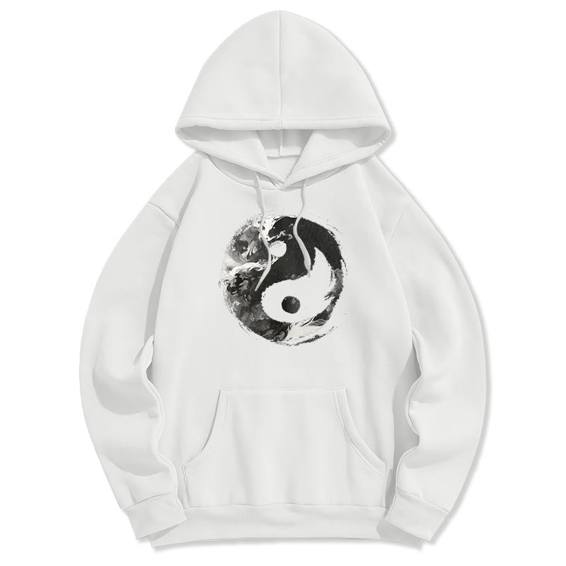 Mythstone Yin Yang Fleece Lined Hoodie