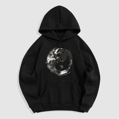 Mythstone Yin Yang Fleece Lined Hoodie