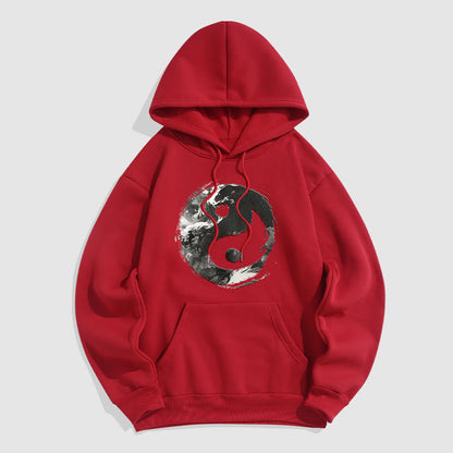 Mythstone Yin Yang Fleece Lined Hoodie