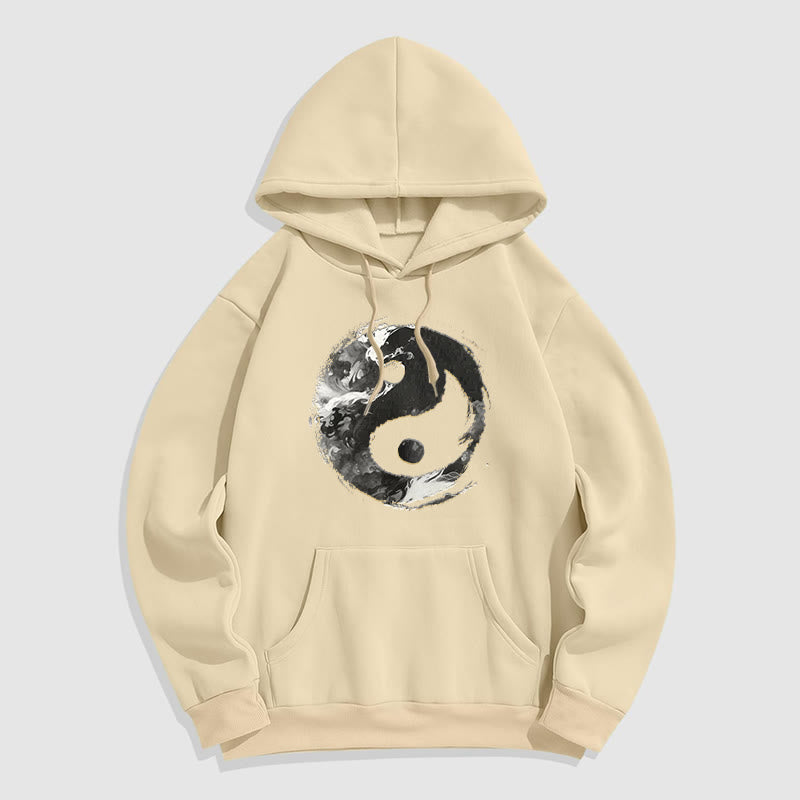 Mythstone Yin Yang Fleece Lined Hoodie