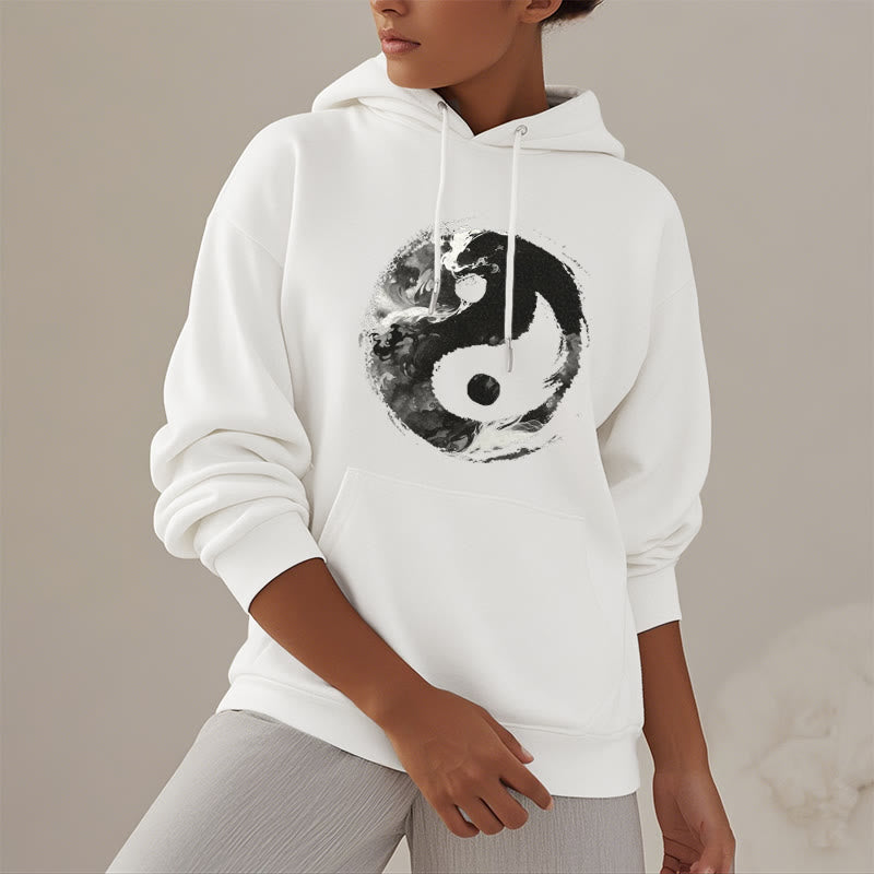 Mythstone Yin Yang Fleece Lined Hoodie