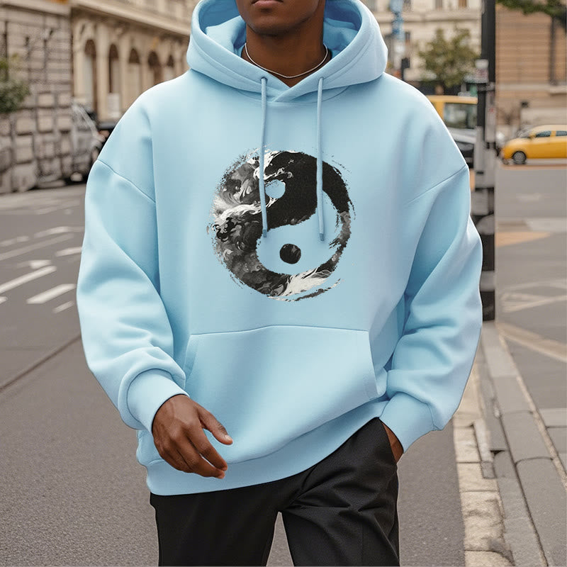 Mythstone Yin Yang Fleece Lined Hoodie