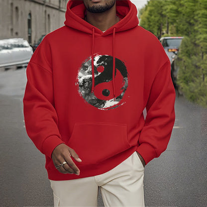 Mythstone Yin Yang Fleece Lined Hoodie