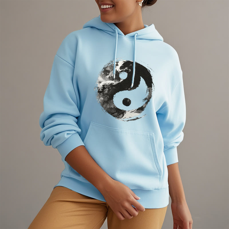 Mythstone Yin Yang Fleece Lined Hoodie