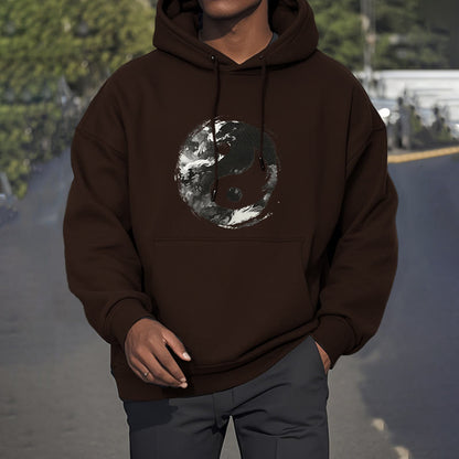 Mythstone Yin Yang Fleece Lined Hoodie