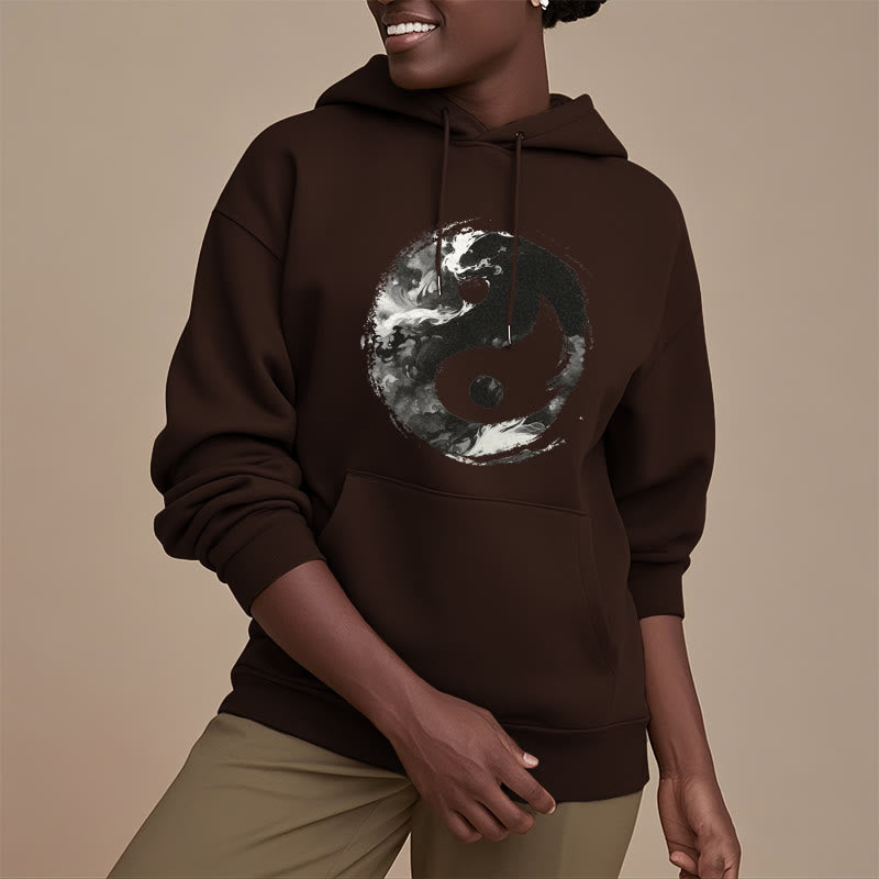 Mythstone Yin Yang Fleece Lined Hoodie