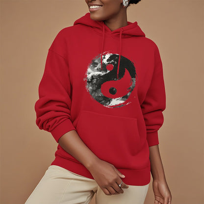 Mythstone Yin Yang Fleece Lined Hoodie