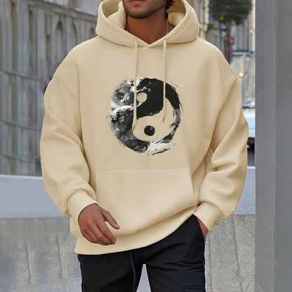 Mythstone Yin Yang Fleece Lined Hoodie