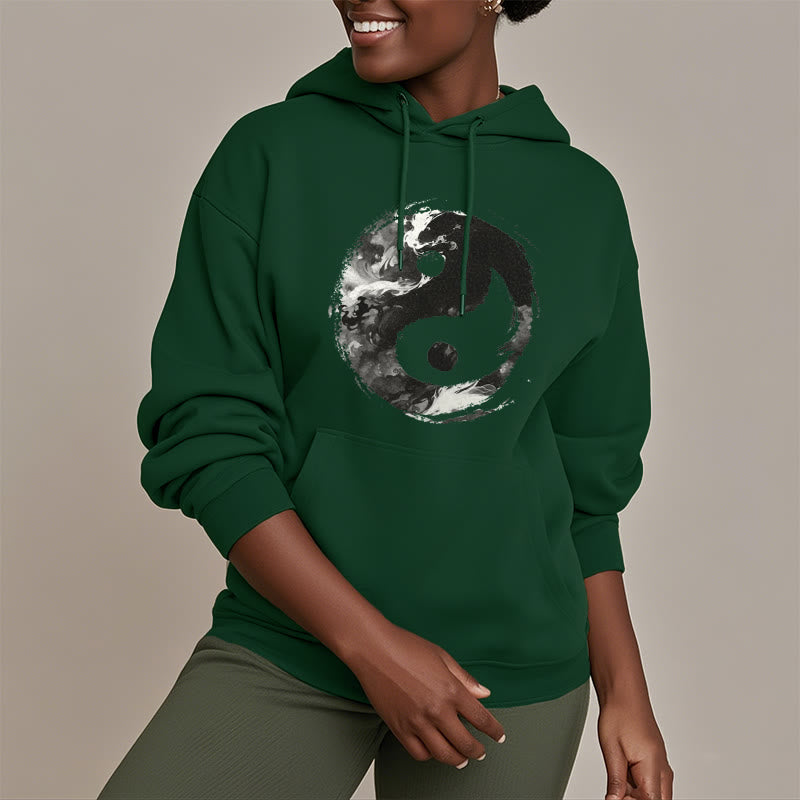 Mythstone Yin Yang Fleece Lined Hoodie