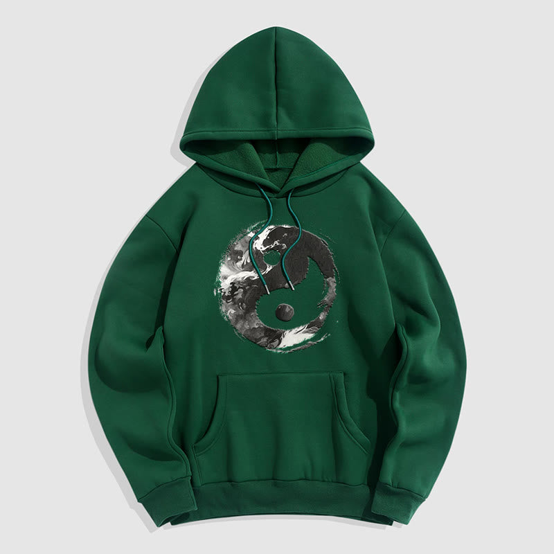 Mythstone Yin Yang Fleece Lined Hoodie