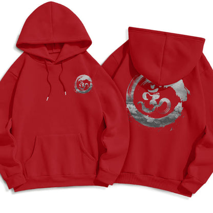 Sudadera con capucha y forro polar Mythstone Om Lotus 