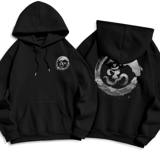 Mythstone Om Lotus Fleece Lined Hoodie