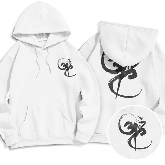 Mythstone Om Design Fleece Lined Hoodie