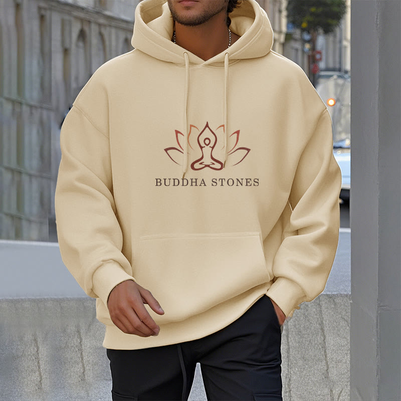 Sudadera con capucha y forro polar de poliéster Mythstone Lotus 