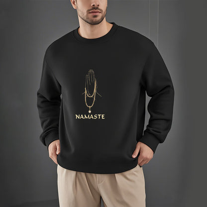 Mythstone NAMASTE Fleece Lined Sweatshirt