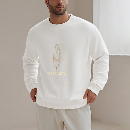 Mythstone NAMASTE Fleece Lined Sweatshirt