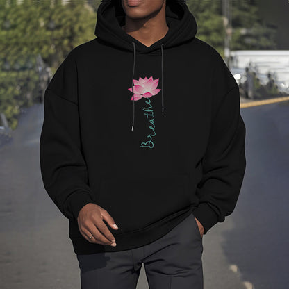 Mythstone BREATHE Lotus Fleece Lined Polyester Hoodie