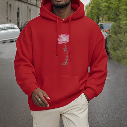 Mythstone BREATHE Lotus Fleece Lined Polyester Hoodie