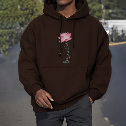 Mythstone BREATHE Lotus Fleece Lined Polyester Hoodie