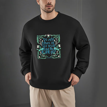 Mythstone The Golden Rule Round Neck Fleece Lined Sweatshirt