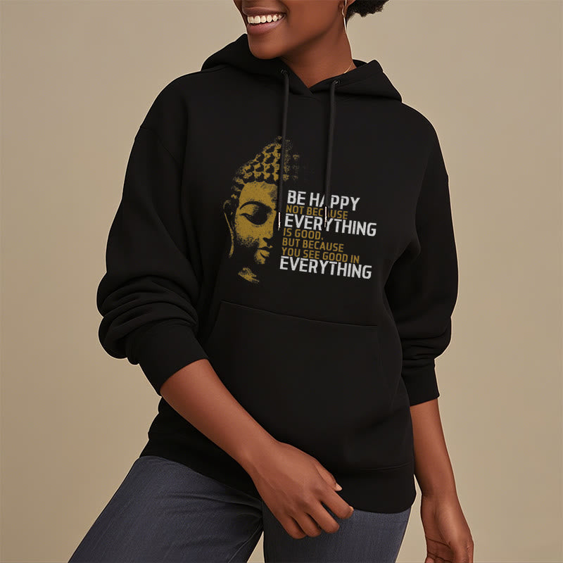 Mythstone You See Good In Everything Fleece Lined Polyester Hoodie