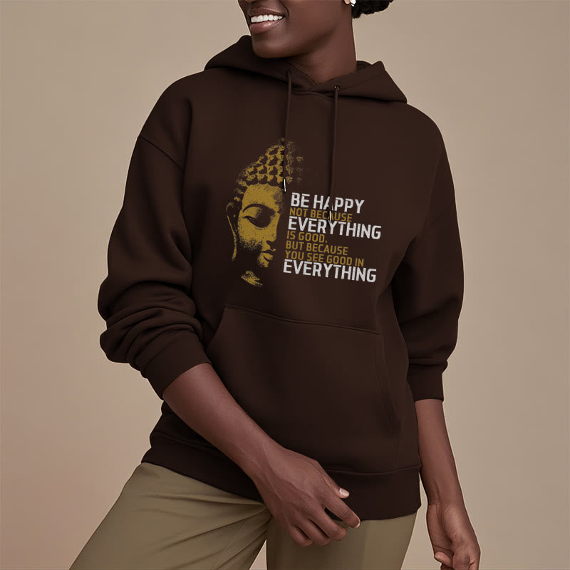 Mythstone You See Good In Everything Fleece Lined Polyester Hoodie