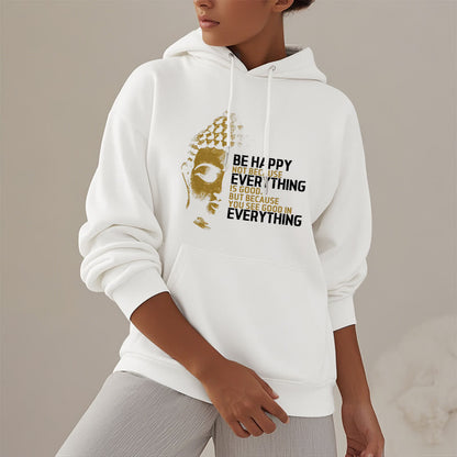 Mythstone You See Good In Everything Fleece Lined Polyester Hoodie