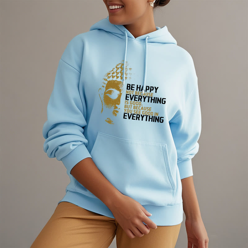 Mythstone You See Good In Everything Fleece Lined Polyester Hoodie