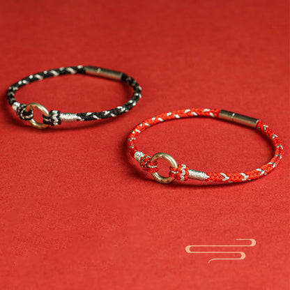 Mythstone Red String 925 Sterling Silver Safe Luck Bracelet