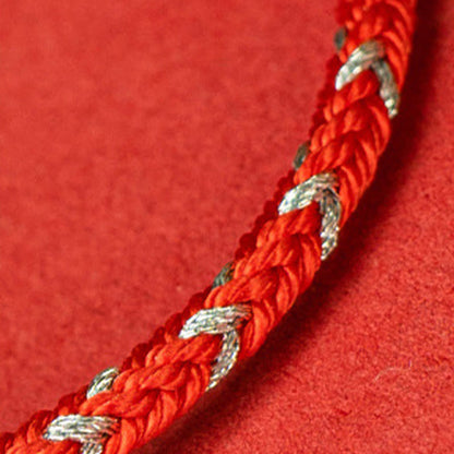 Mythstone Red String 925 Sterling Silver Safe Luck Bracelet