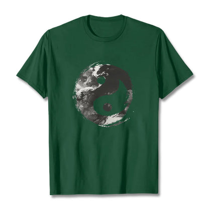 Mythstone Yin Yang Cotton Tee T-shirt