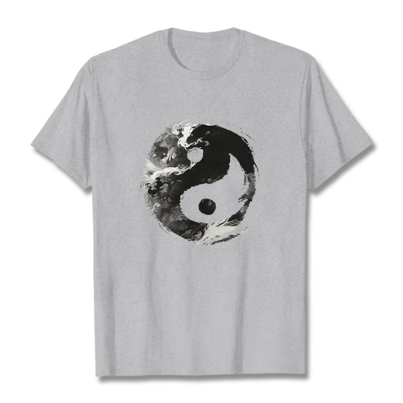 Mythstone Yin Yang Cotton Tee T-shirt