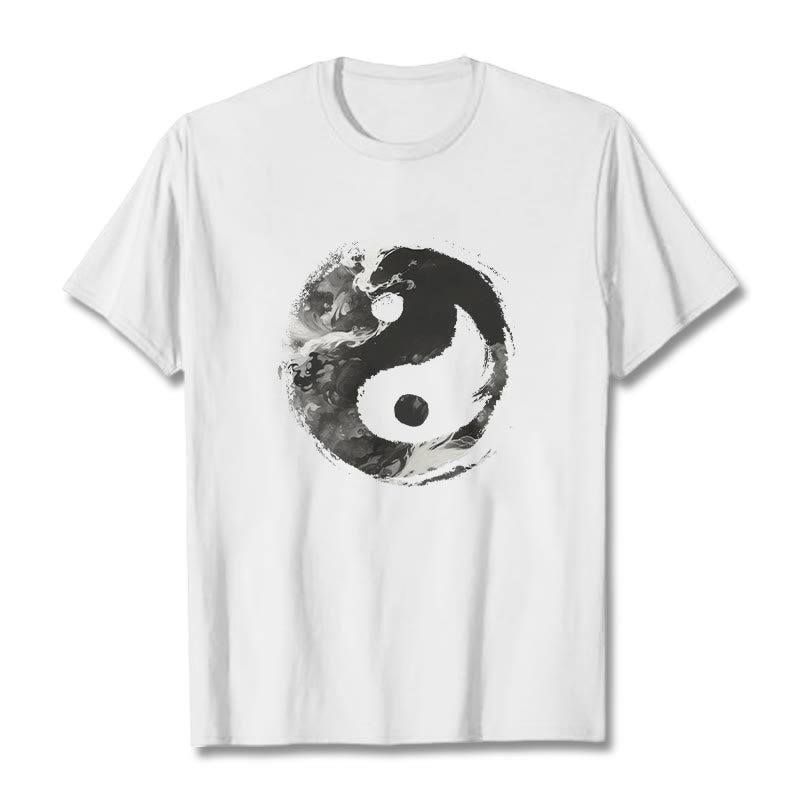 Mythstone Yin Yang Cotton Tee T-shirt