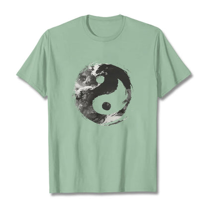 Mythstone Yin Yang Cotton Tee T-shirt