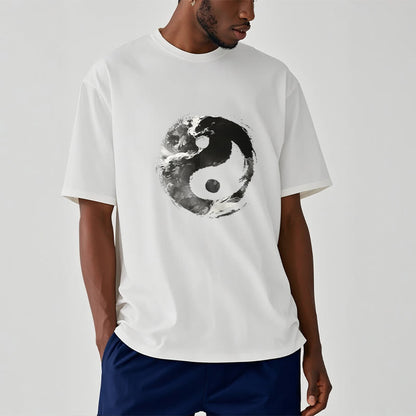 Mythstone Yin Yang Cotton Tee T-shirt