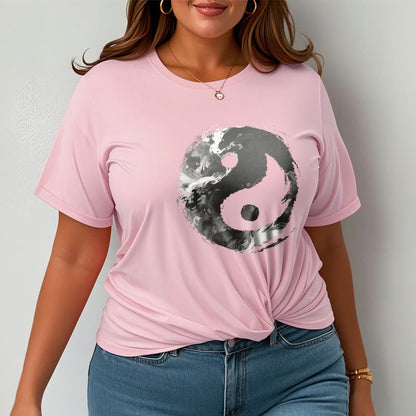 Mythstone Yin Yang Cotton Tee T-shirt