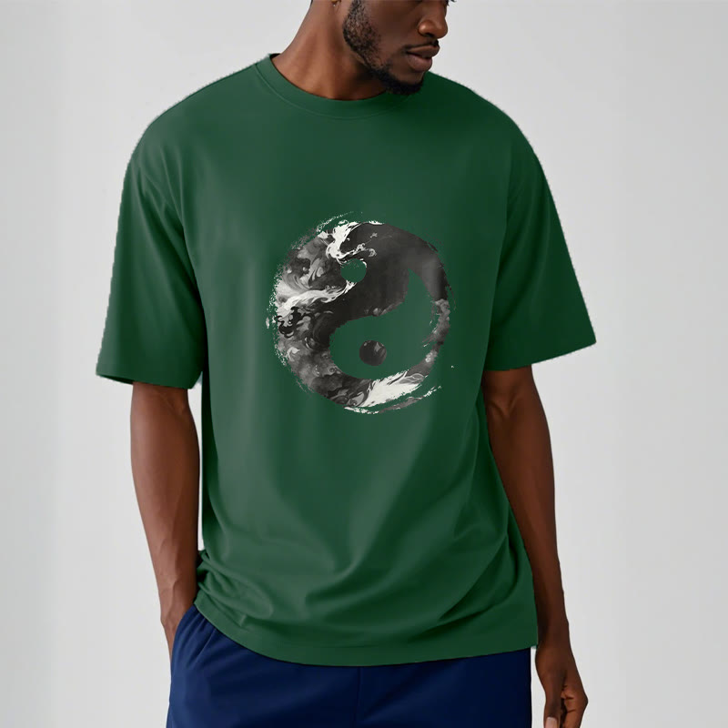 Mythstone Yin Yang Cotton Tee T-shirt