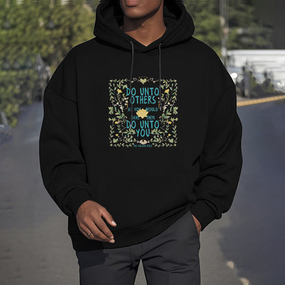 Mythstone The Golden Rule Lotus Fleece Lined Polyester Hoodie