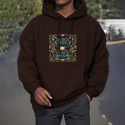 Mythstone The Golden Rule Lotus Fleece Lined Polyester Hoodie