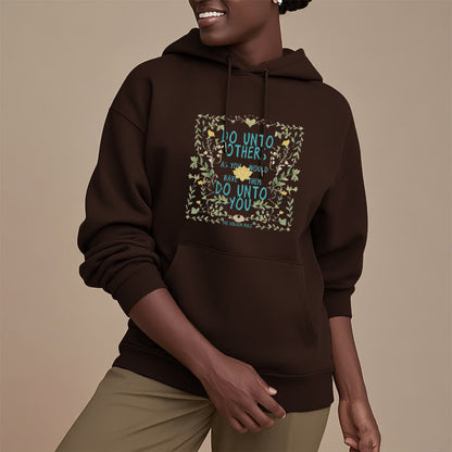 Mythstone The Golden Rule Lotus Fleece Lined Polyester Hoodie