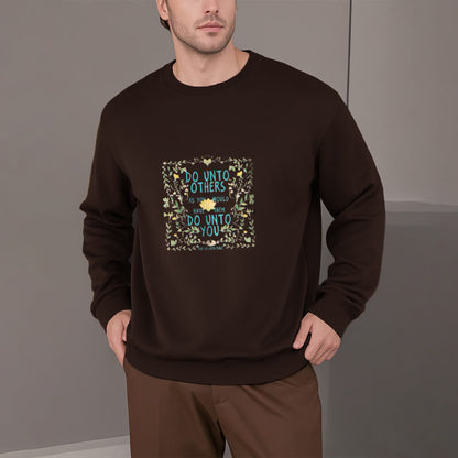 Mythstone The Golden Rule Lotus Fleece Lined Polyester Sweatshirt