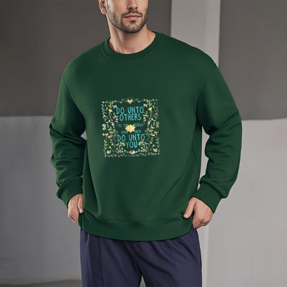 Mythstone The Golden Rule Lotus Fleece Lined Polyester Sweatshirt