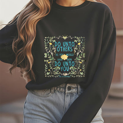 Mythstone The Golden Rule Lotus Fleece Lined Polyester Sweatshirt