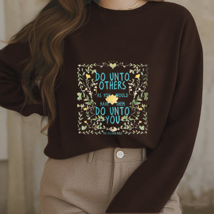 Mythstone The Golden Rule Lotus Fleece Lined Polyester Sweatshirt