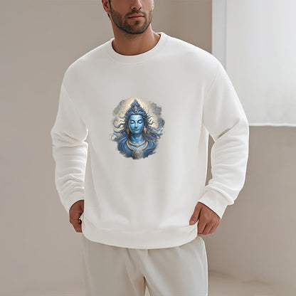 Mythstone OM NAMAH SHIVAYA Buddha Fleece Lined Polyester Sweatshirt